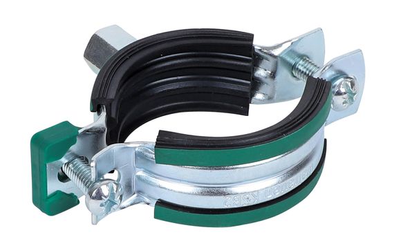 Walraven Rohrschelle KSB2 ev 54-58 mm EPDM M8/M10 Zweischraubenschelle