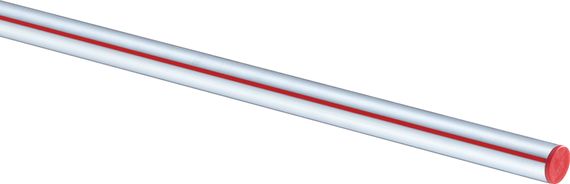 Viega Rohr Prestabo Mod. 1103 verzinkt Nr. 559465 22 x 1,5 mm