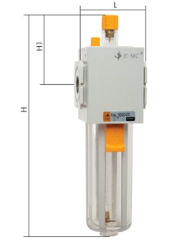 EAL 4000-04 / Eco-Line Öler, G 1/2", Kunststoffbehälter, doppelwandig