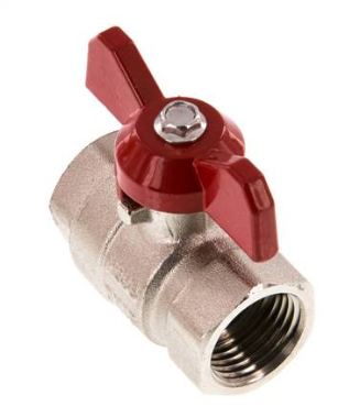 KH 12 BE-KN / Messing-Kugelhahn, Eco-Line, Rp 1/2", PN 25