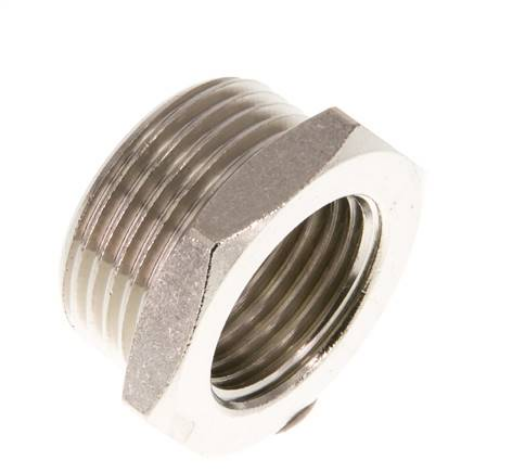 RN 3412 MSV / Reduziernippel G 3/4"(AG)-G 1/2"(IG), 16 bar