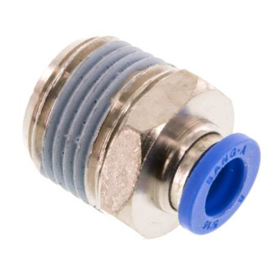 [IQSG 128] IQSG 128 / Gerader Steckanschluss R 1/2"-8mm, IQS-Standard