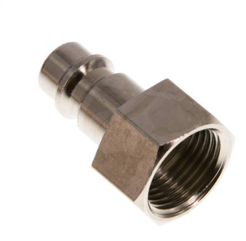 [KSGI 38 NW7 MSV] KSGI 38 NW7 MSV / Kupplungsstecker (NW7,2) G 3/8"(IG), Messing vernickelt