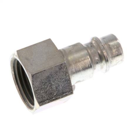 [KSGI 38 NW7 ST] KSGI 38 NW7 ST / Kupplungsstecker (NW7,2) G 3/8"(IG), Stahl gehärtet & verzinkt