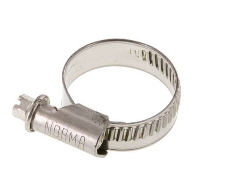 [SS 32/12 ES] SS 32/12 ES / 12mm Schlauchschelle 20 - 32mm, 1.4301 (W4) (NORMA)